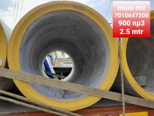 900mm Np3 RCC Hume Pipes