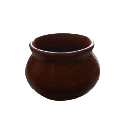 Ceramic Handi, Color : Brown