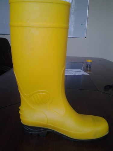 Safety Pvc Gumboots, Color : Yellow