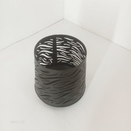 Black T-Light Candle Votive