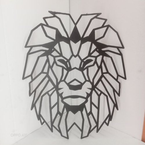 Iron Lion Wall Art