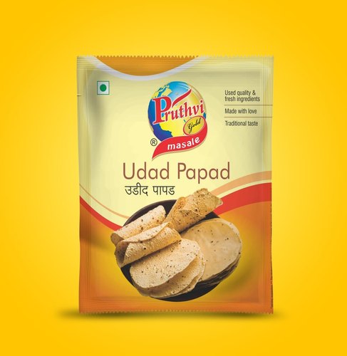 Pruthvi Gold udad papad, Packaging Type : Packet