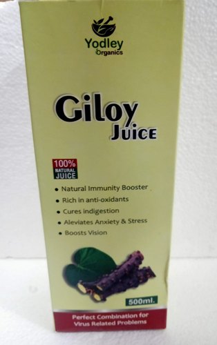 Organic Giloy Juice, Packaging Size : 500 ml