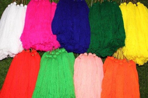 Wedding Woolen Tassels, Color : Multi Color