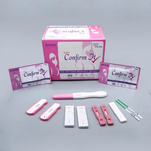 Alpine Pregnancy Mini Test Device, Packaging Type : Box