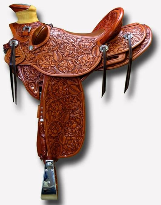 Wade Bucking roll Horse Saddle, Size : 10 to 17 inches