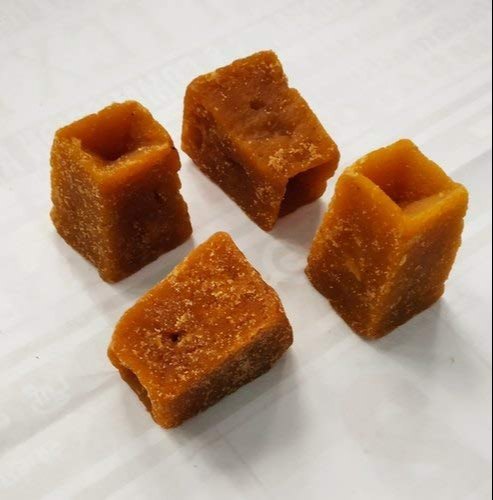 Organic Sugarcane Jaggery Cubes, for Sweets, Tea, Packaging Type : Plastic Packet