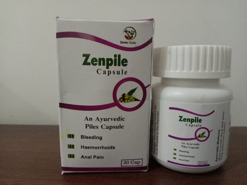 Zenio Piles Capsule, Packaging Type : Bottle