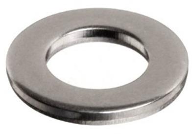 Mild Steel Plain Metal Washer, for Industrial, Features : Robust construction, Superior finish, Elevated durability.