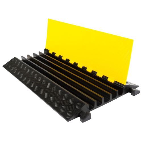 Cable Protector, Color : Black Yellow