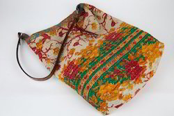 Maa Ambey Floral Print Vintage Bag, Color : Multicolor