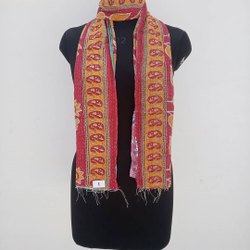 Printed Vintage Kantha Scarf, Occasion : Party Wear