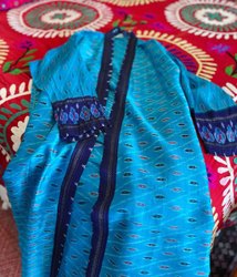 Printed saree Vintage Silk Kimono, Size : Free