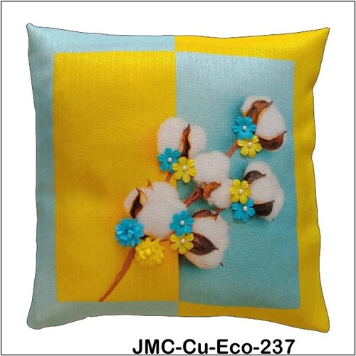 Jadvani Cotton cushion cover, Size : 16x16inch