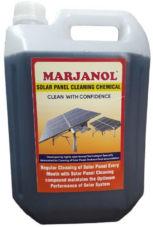 Marjonal Solar Panel Cleaning Liquid, Packaging Size : 5 Ltr.