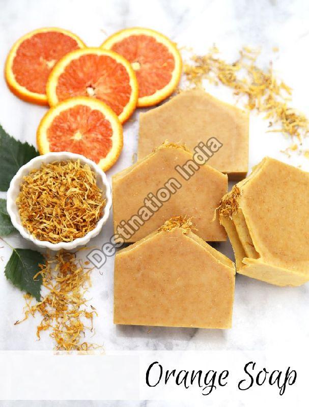 Organic Ingredient. Orange Handmade Soap, Shelf Life : 1year