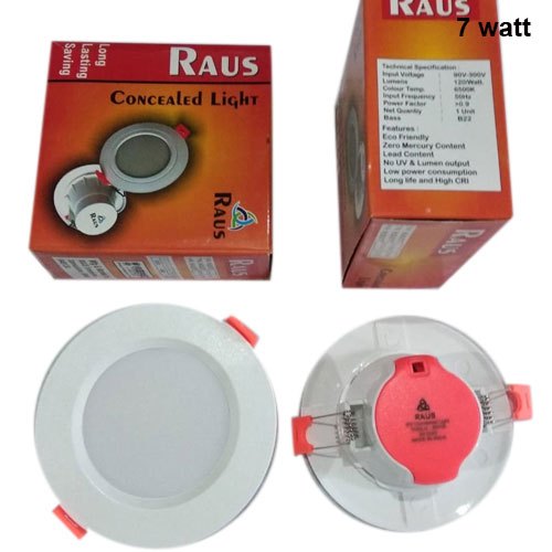 7 Watt LED Concealed Light