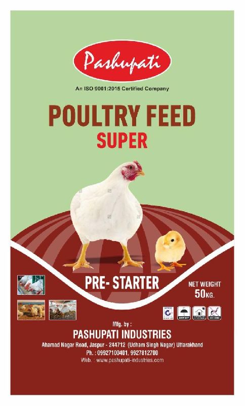 Super Pre Starter Poultry Feed, Feature : Longer Shelf Life