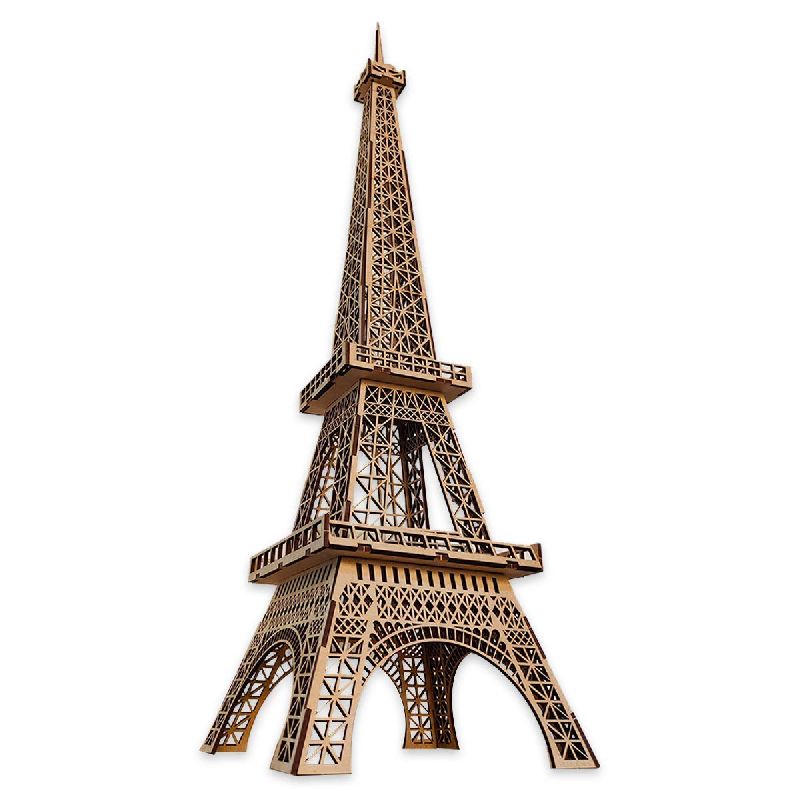 MDF Eiffel Tower Sculpture