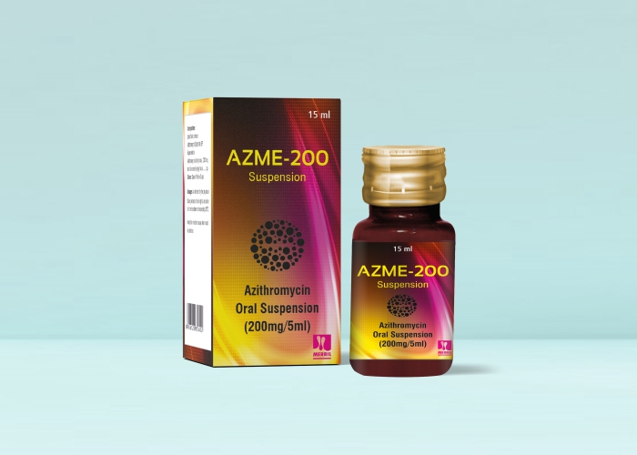 Azme 200mg Oral Suspension, for Clinical, Hospital, Form : Liquid