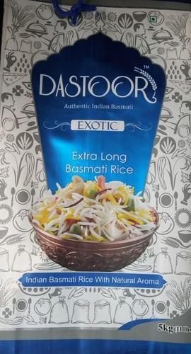 Plastic Rotogravure Printed Rice Pouches, Size : 5 Kg