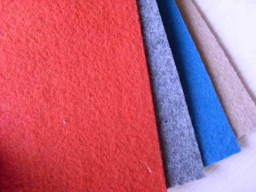 Rajdhani Cotton Plain Non Woven Carpets, Size : Customised