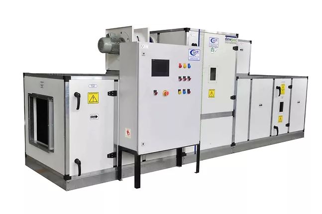  AHU Integrated Desiccant Dehumidifier, for Industrial, Feature : Highly Compact