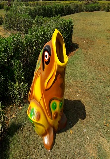 Frog Bin, for Children parks, gardens societies