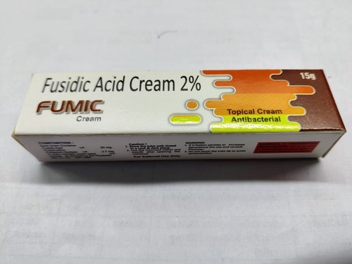 FUMIC Fusidic Acid Cream, Packaging Size : 15gm