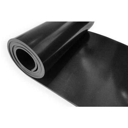 Polished Black Rubber Sheets, for Electrical