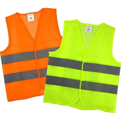 Striped Polyester Safety Jacket, Gender : Unisex