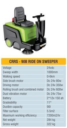 Ride On Sweeper