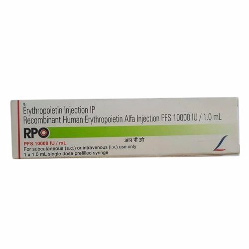 RPO Erythropoietin Injection, Packaging Size : PFS