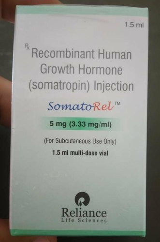 Human Growth Hormone Injection, Packaging Type : VIAL