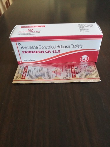 Paroxetine Tablets, for Antidepressant, Packaging Type : Pouches