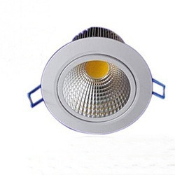 Green Visions Round COB LED Downlights, for Blinking Diming, Bright Shining, Voltage : 220V