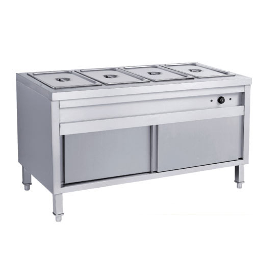 Rectangular Stainless Steel Hot Bain Marie, Color : Silver