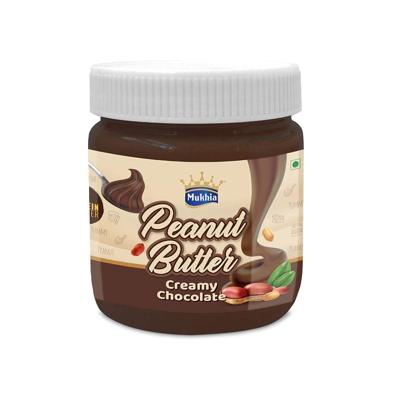 Mukhia Chocolate Peanut Butter, for Bakery Products, Form : Paste