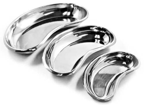 PSW Stainless Steel Kidney Trays, Size : 6'' to 12' Inch