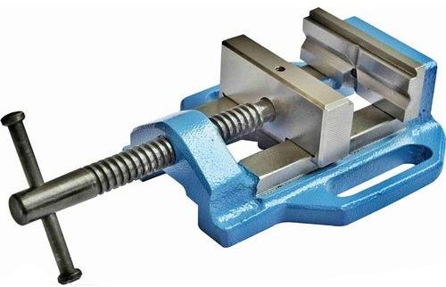 Carbon Steel Drill Vice, Color : Blue