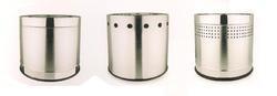 Round Stainless steel SS Planters, Color : Silver