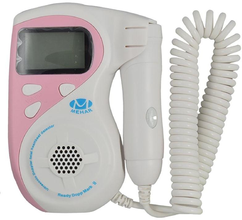 Fetal Doppler, Color : WHITE