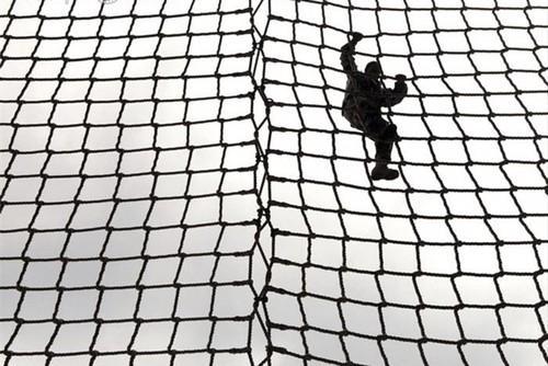 HDPE Rope Climbing Net, Length : 10-20 Meters, Pattern : Plain at