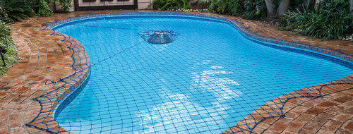 Nylon Swimming Pool Protection Net, Color : Blue