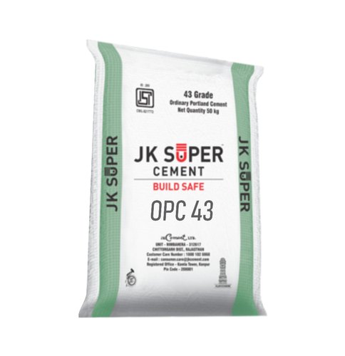 Jk Super OPC Cement, for Construction Use, Grade : 53