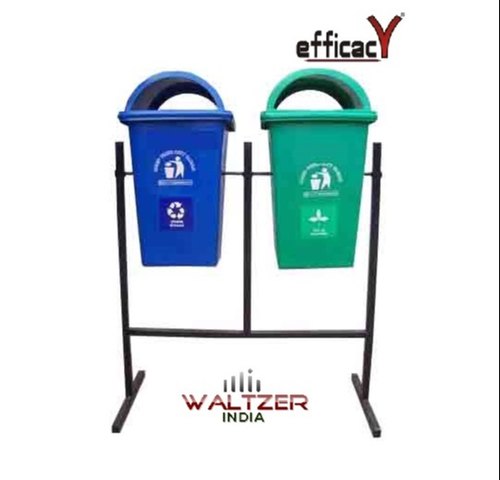 Efficacy HDPE Swing Dustbin, Size : 100 Ltr