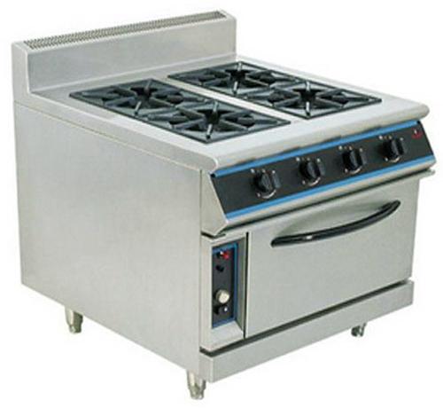 Four Burner Range with Oven, Color : White