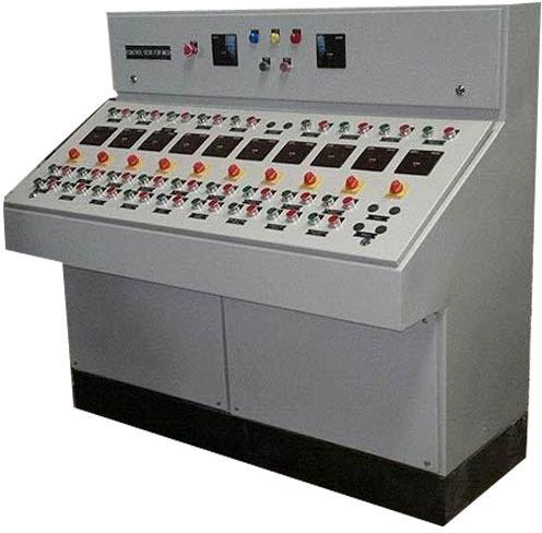 Prratek Mild Steel Desk Control Panel, for Industrial, Voltage : 240 V