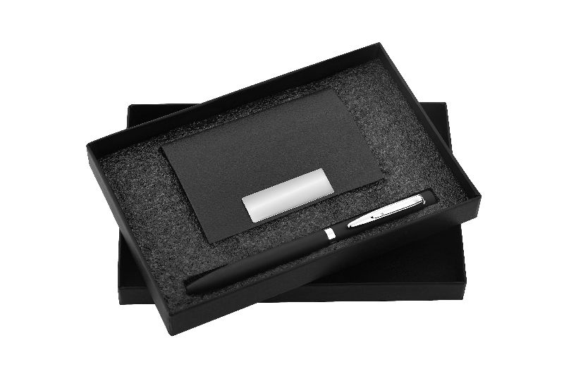 BLACK CARDHOLDER PEN