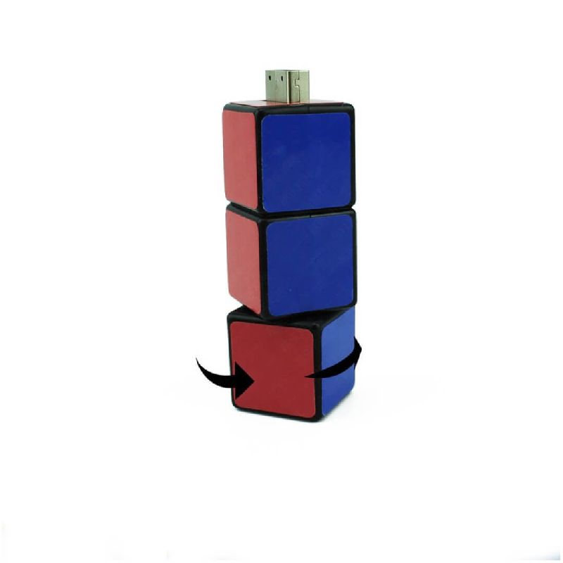 Plastic CUBE SHAPED PEN DRIVE, for Data Storage, Feature : Anti Dust, Lightweight, Moisture Proof